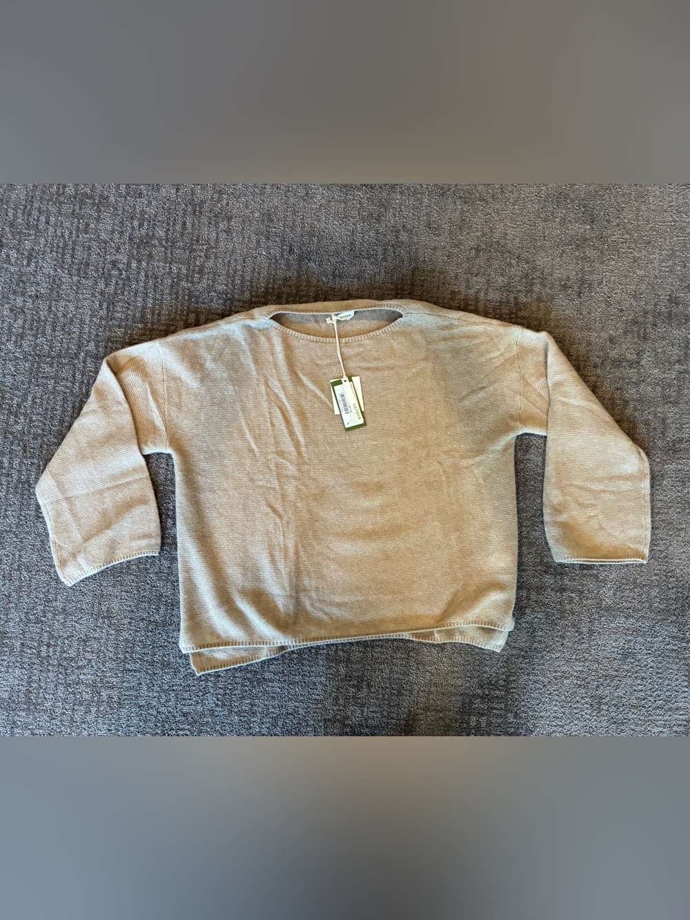 Lilysilk Relaxed Fit Drop-Shoulder Silk Cashmere Blend Sweater